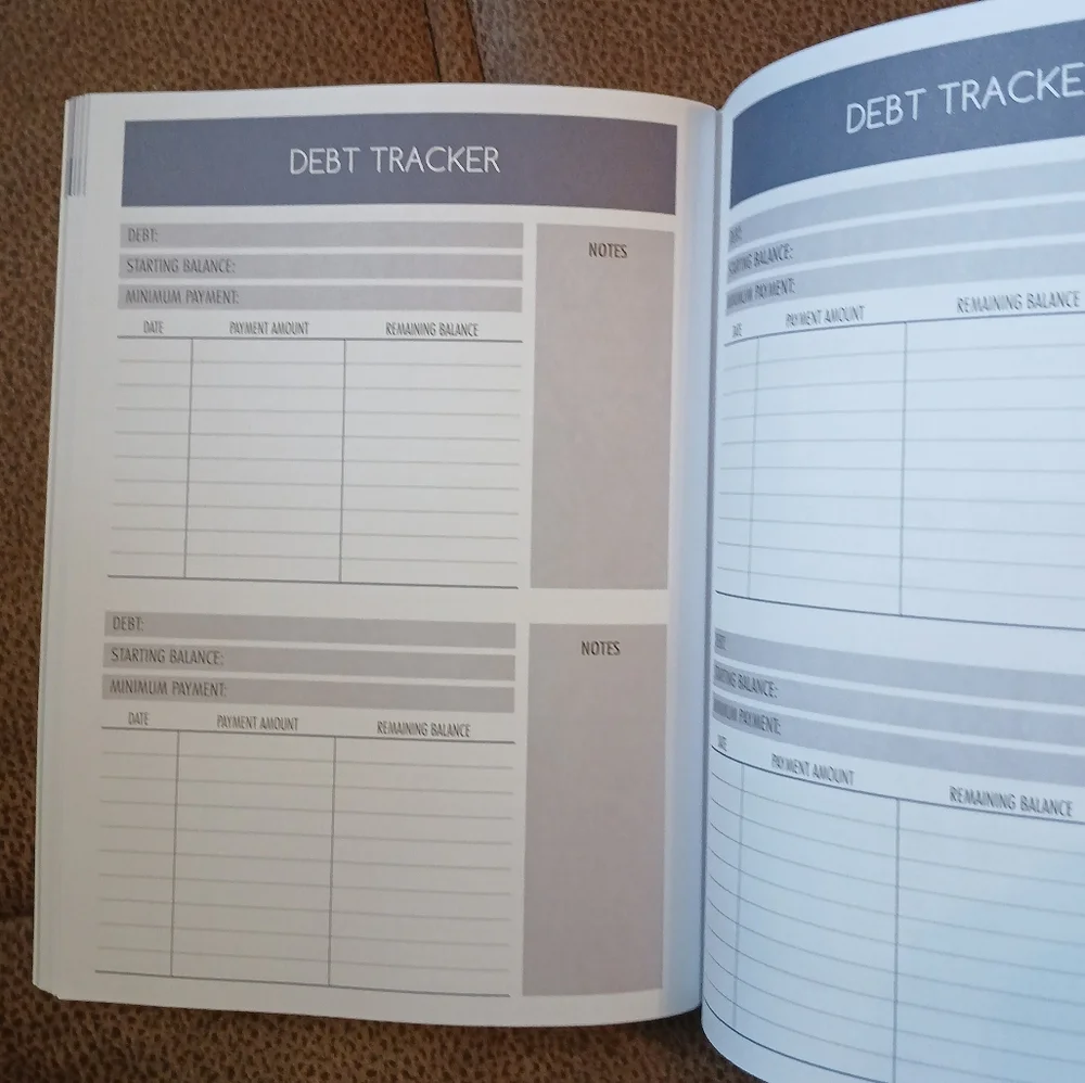 Budget planner, undated